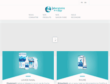 Tablet Screenshot of laboratoiredelamer.com